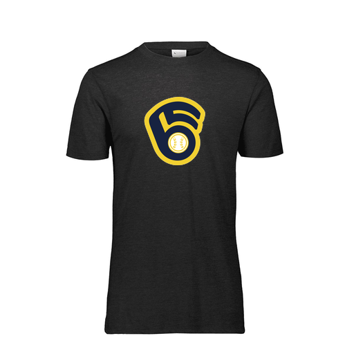 [FTSCUBBK-AS-LOGO2] Decker Men's Tri-Blend T-Shirt - Short Sleeve (Adult S, Black, Logo 2)