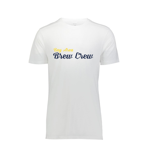 [FTSCUBWH-YS-LOGO3] Decker Youth Tri-Blend T-Shirt - Short Sleeve (Youth S, White, Logo 3)