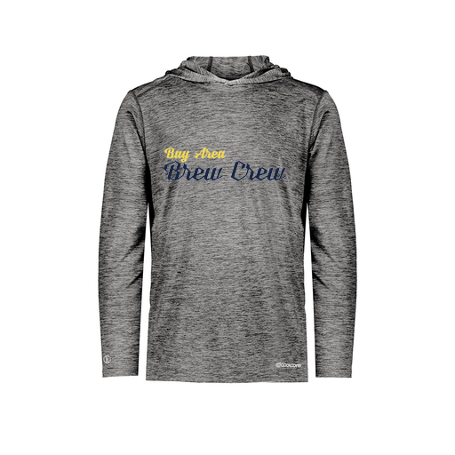 [FOLHCGBK-AS-LOGO3] Decker Men's Charge Hoodie (Adult S, Black, Logo 3)