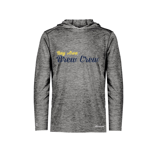 [FOLHCGBK-YS-LOGO3] Decker Youth Charge Hoodie (Youth S, Black, Logo 3)