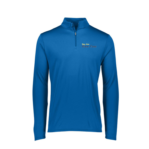 [FTLQFLRY-FAXS-LOGO3] Decker Women's Flex-Lite 1/4 Zip Shirt (Female Adult XS, Royal, Logo 3)