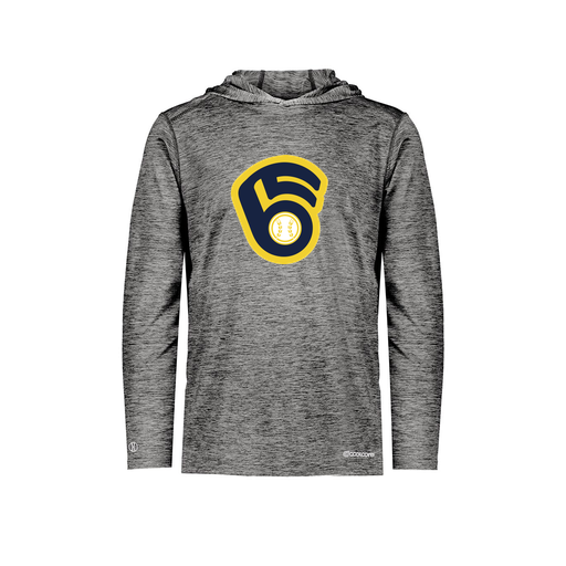 [FOLHCGBK-AS-LOGO2] Decker Men's Charge Hoodie (Adult S, Black, Logo 2)