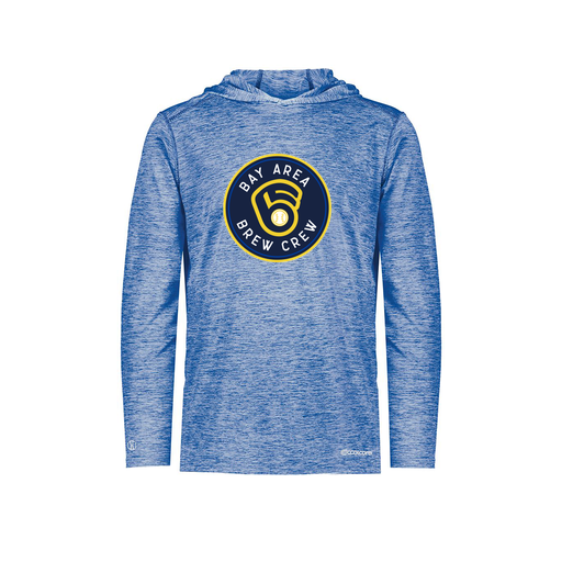 [FOLHCGRY-YS-LOGO1] Decker Youth Charge Hoodie (Youth S, Royal, Logo 1)